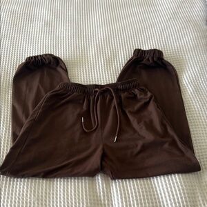 Chocolate Brown Women's Sweatpants